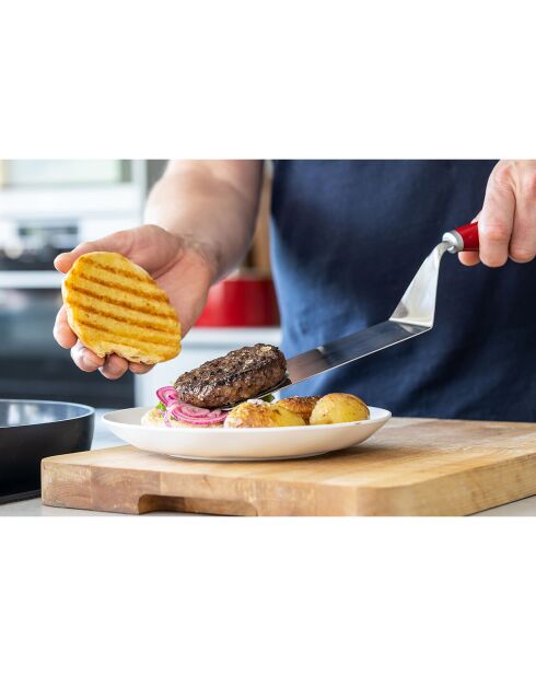 3 Ustensils barbecue d'intérieur rouge