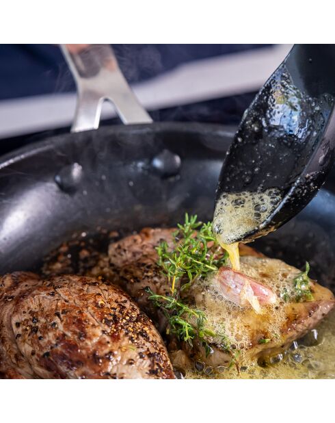 Cuillère à badigeonner à prise souple grise