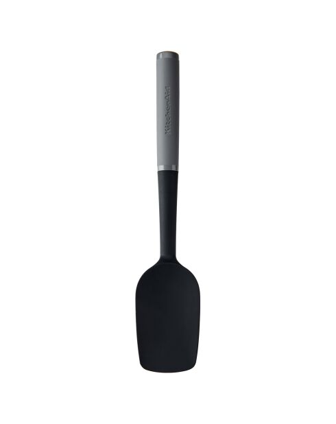 Cuillère Spatule à poignée souple grise