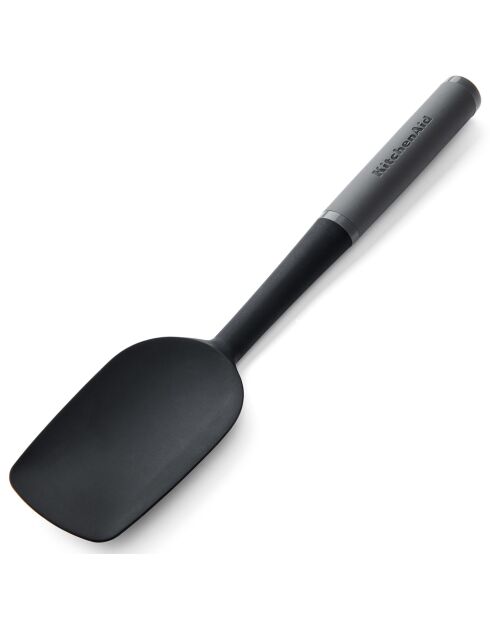 Cuillère Spatule à poignée souple grise