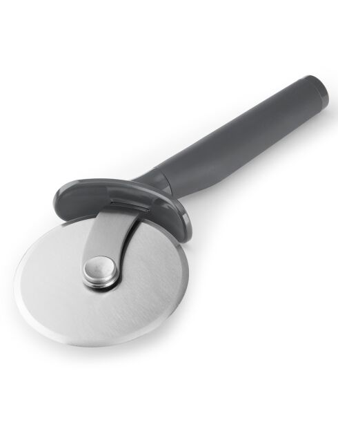 Coupe-pizza à poignée gris