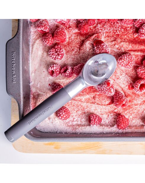 Cuillère à glace grise