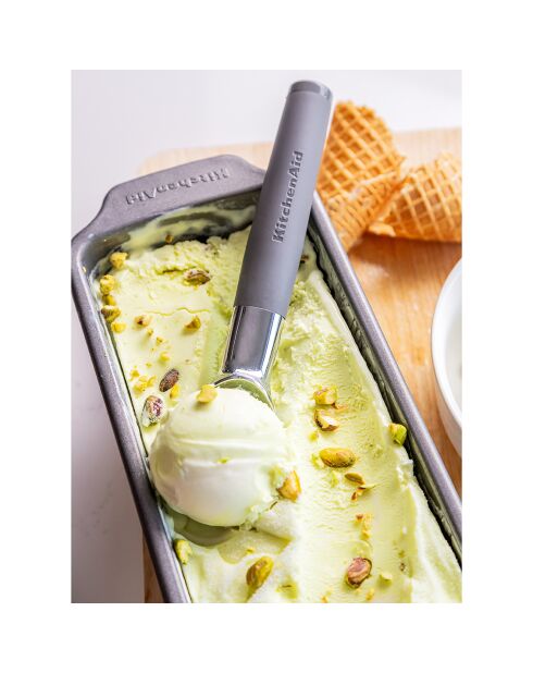 Cuillère à glace grise