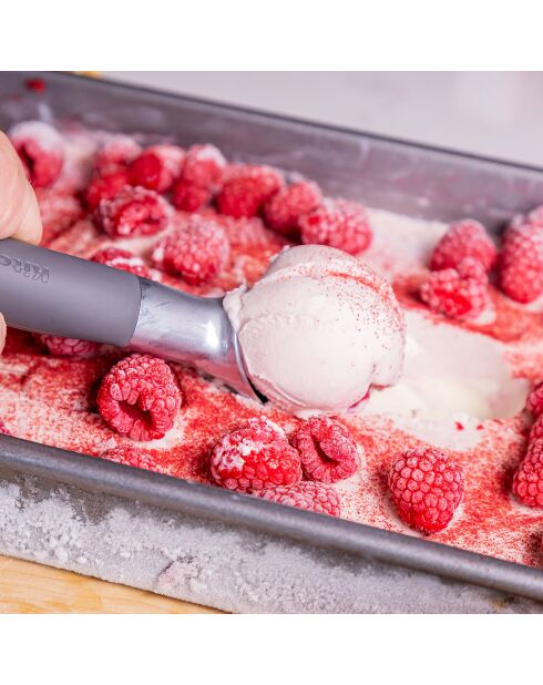 Cuillère à glace grise