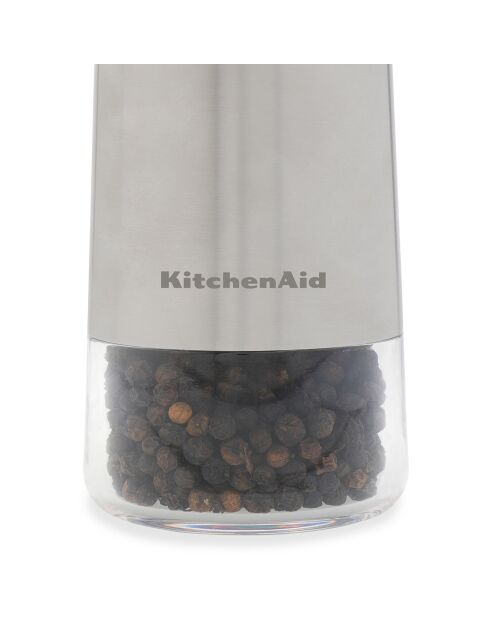 2 Moulins Sels & Poivre argentés