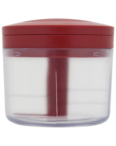 Hachoir manuel rouge