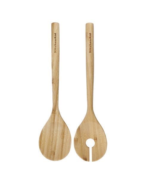 Couverts à salade bois