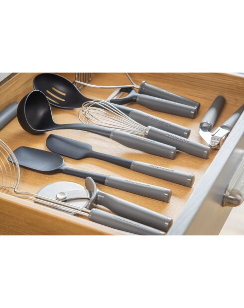 Spatule grattoir à prise souple grise