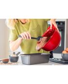 Spatule grattoir à prise souple grise