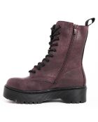 Boots Lola violettes