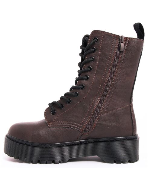 Boots Lola marron