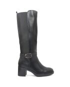 Bottes Pauline noires - Talon 6 cm