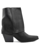 Bottines Lina noires - Talon 7 cm