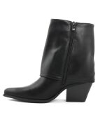 Bottines Lina noires - Talon 7 cm