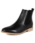 Chelsea boots en Cuir Lucie noires