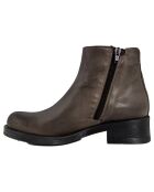 Bottines en Cuir Lily marron