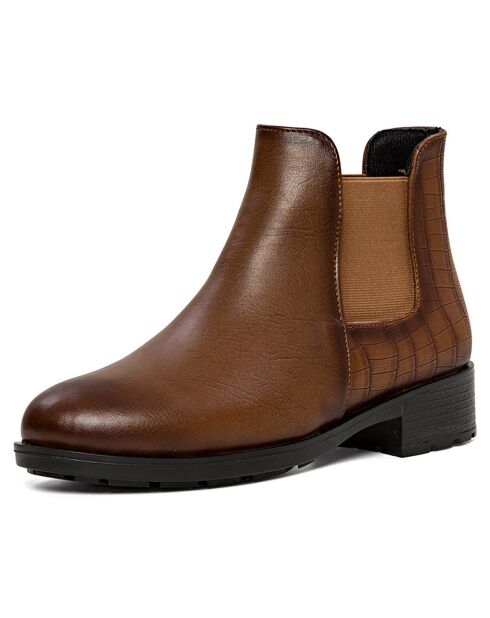 Bottines Valentina marron