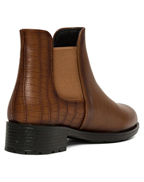 Bottines Valentina marron