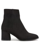 Bottines Amélia noires - Talon 6.5 cm