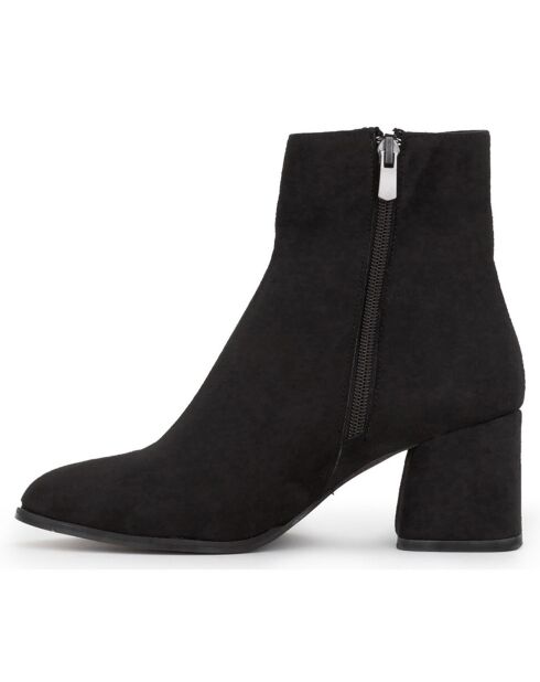 Bottines Amélia noires - Talon 6.5 cm