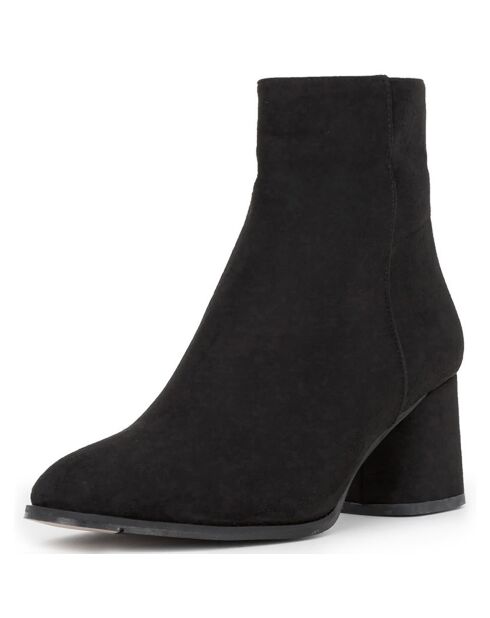 Bottines Amélia noires - Talon 6.5 cm