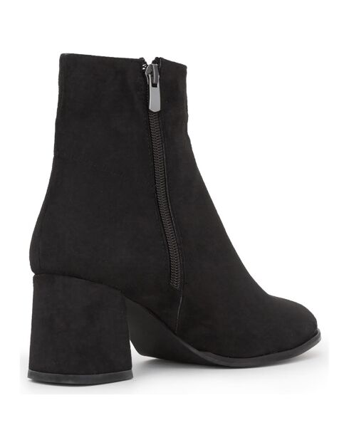 Bottines Amélia noires - Talon 6.5 cm