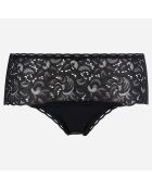 Culotte Coeur Croisé Feminin Dentelle noire