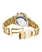 Montre Homme Quartz en Acier Grand Mont Ceramic dorée