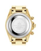 Montre Homme Quartz en Acier Grand Mont Ceramic dorée