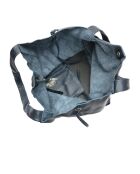 Sac fourre-tout en Cuir Isabella Rhea bleu foncé - 38x54x19 cm