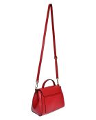 Sac à main en Cuir Luisa Vannini rouge - 20x22.5x7.5 cm