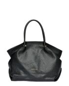 Sac à main en Cuir Isabella Rhea noir - 31x33x20 cm