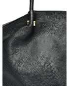 Sac à main en Cuir Isabella Rhea noir - 31x33x20 cm