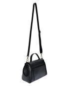 Sac à main en Cuir Luisa Vannini noir - 20x22.5x7.5 cm