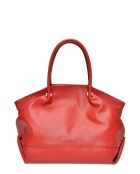 Sac à main en Cuir Isabella Rhea rouge - 31x33x20 cm