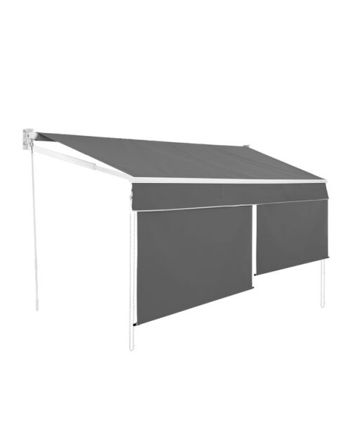 Store banne vertical Genova 4x3m gris