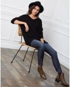 Abito maglione in misto cashmere Beder nero