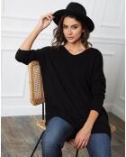 Abito maglione in misto cashmere Beder nero