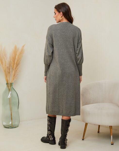 Gilet Heviz kaki in misto cashmere