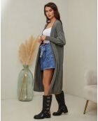 Gilet Heviz kaki in misto cashmere