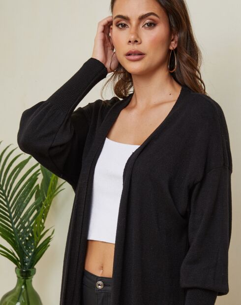 Gilet en Cachemire mélangé Hevize noir