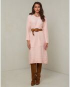 Lachsfarbenes Mahonienkleid