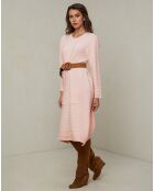 Lachsfarbenes Mahonienkleid