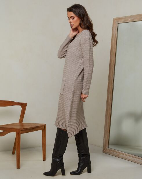 Abito Mahony taupe