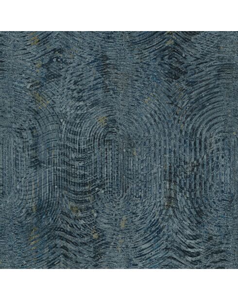 Papier peint Nickel Bleu - 70 x 1005 cm