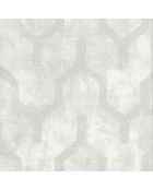 Papier peint Tenebreuse Blanc - 70 x 1005 cm