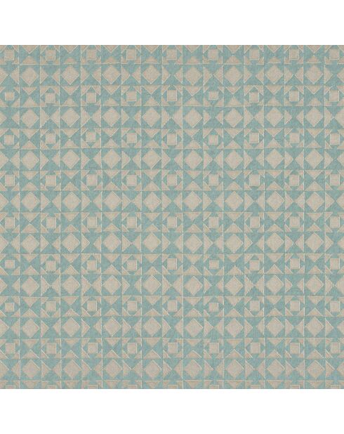 Papier peint Eugene Vert d'Eau - 70 x 1005 cm