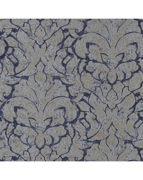 Papel pintado Lazare Bleu Nuit, 70 x 1005 cm