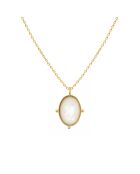 Collier New Calypso en Laiton doré & Nacre