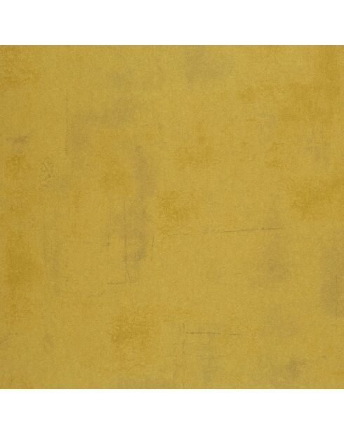 Papier peint Empire State Uni Jaune - 53 x 1005 cm